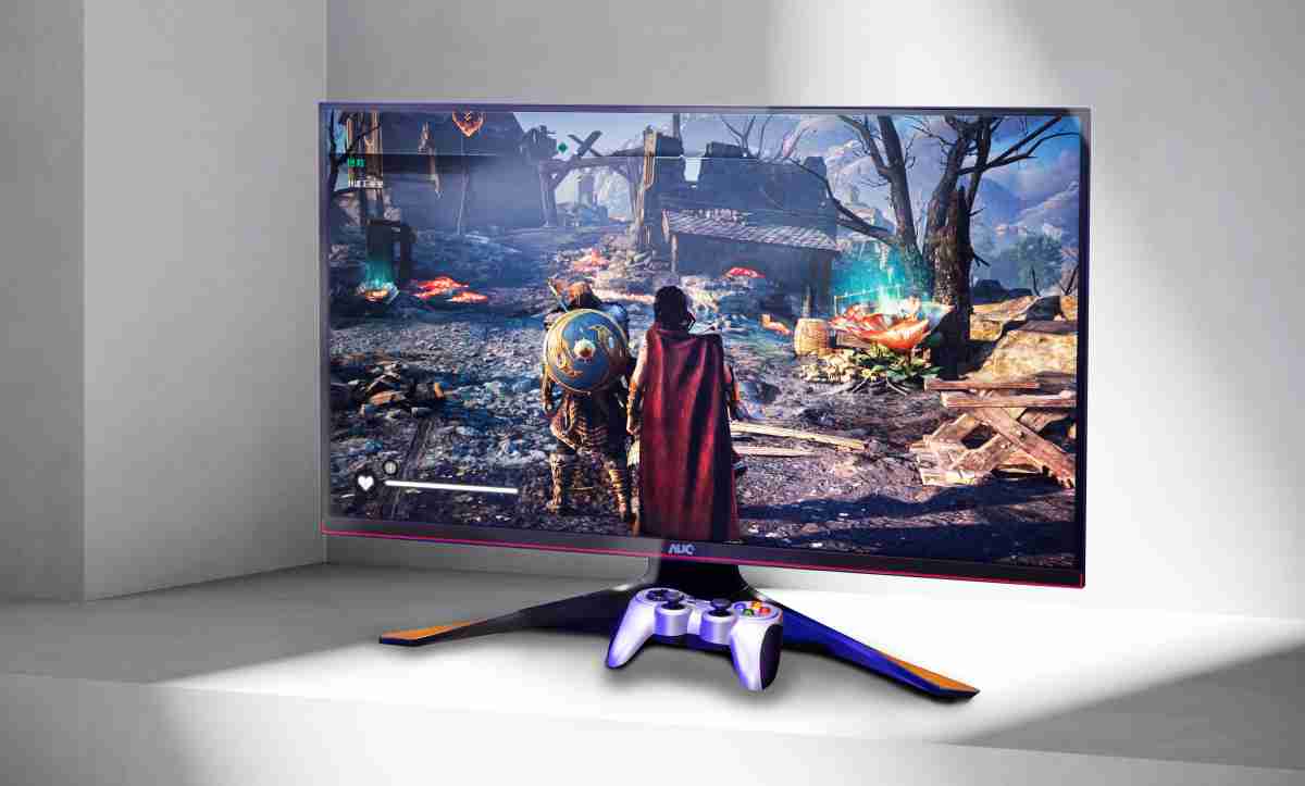 蓝狮在线A.R.T.显示技术已导入多款桌上型显示器，，优异的防眩光及防反射特性，，，，提供护眼及高质量的观赏效果