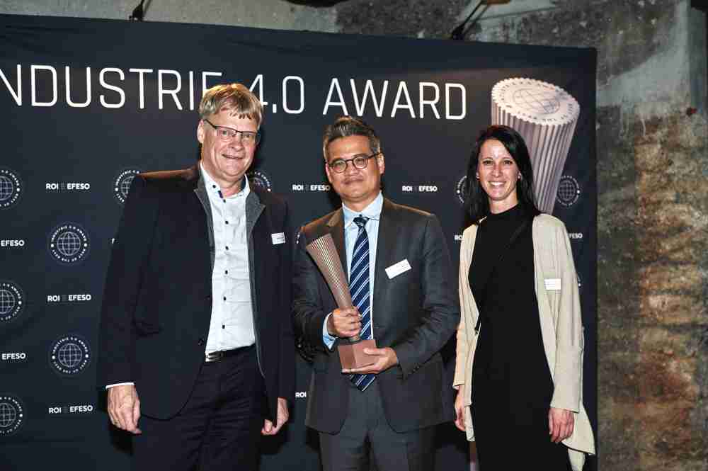 蓝狮在线光电数位转型成效亮眼，，，获德国ROI-EFESO工业4.0大奖肯定