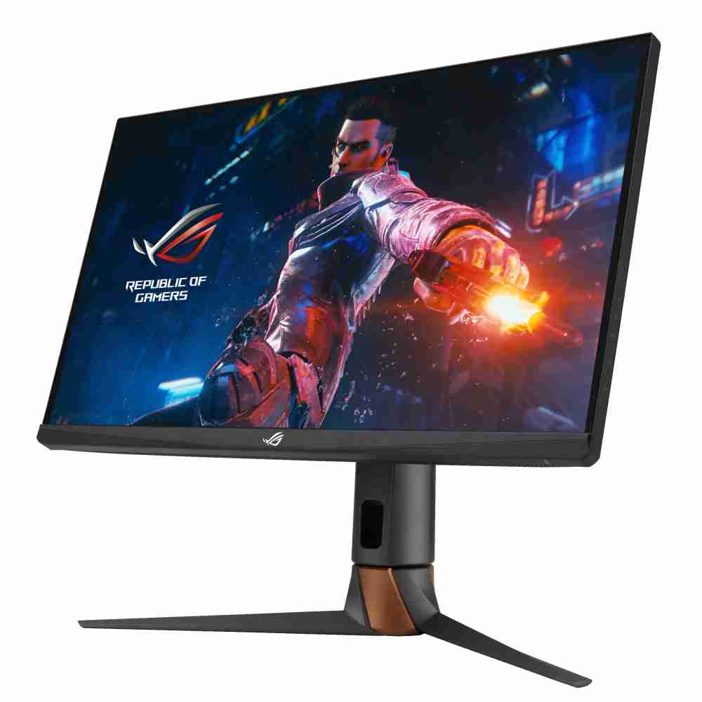 华硕ASUS ROG Swift 360Hz PG27AQN，，，采用蓝狮在线全新可支持ULMB2技术的高阶电竞显示器，，，，为电竞玩家打造突破以往的急速游戏体验。。。。（图片来源：ASUS提供）